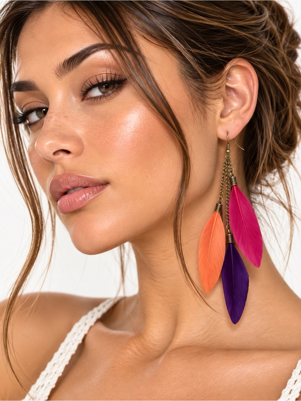 FEATHER EARRINGS